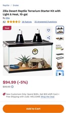 exo terra reptile tank for sale  Cleveland