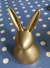 Goldener hase dekoration gebraucht kaufen  Bielefeld