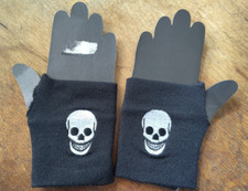 Fingerlose handschuhe totenkop gebraucht kaufen  Reichenbach im Vogtland