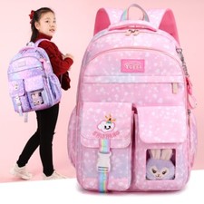 Mochila infantil escola primária estudantes bolsa escolar menina mochila feminina comprar usado  Enviando para Brazil