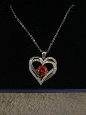 Sterling silver red for sale  SAXMUNDHAM