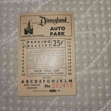 Vintage disneyland parking for sale  Harper