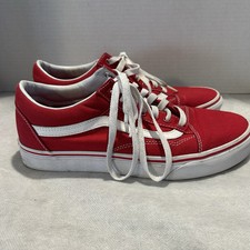 Tênis clássico VANS Old Skool Racing vermelho Off the Wall comprar usado  Enviando para Brazil