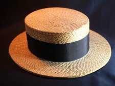 Ancien chapeau canotier d'occasion  Rennes-