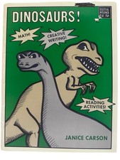 Educative Materials For Fun DINOSAURS! Math, Creative Writing, Reading Activitie segunda mano  Embacar hacia Mexico