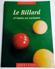 Billard variantes. règles d'occasion  Nogent-sur-Vernisson