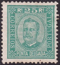 Ponta Delgada 1892 Sc 5 Mundifil 5a MH* comprar usado  Enviando para Brazil