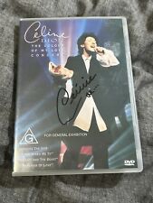 DVD de concerto assinado Celine Dion The Colour Of My Love comprar usado  Enviando para Brazil