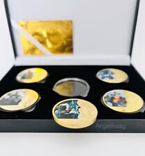 DC Comics - 80 Anos do Batman x5 Banhado a Ouro Caixa Completa de Moedas Conjunto de Exibição comprar usado  Enviando para Brazil