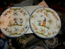Assiettes faïence moustiers d'occasion  Soissons