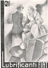 Pubblicita 1934 olio usato  Biella
