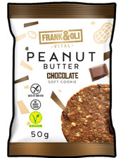 Ciastko z masłem orzechowym i czekoladą o 50 g FRANK&OLI na sprzedaż  PL