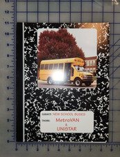 1997 EUA Ônibus Escolar Ônibus Metro Van Unistar Folheto Original comprar usado  Enviando para Brazil