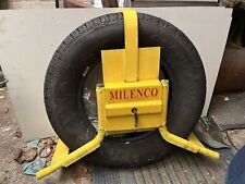 Milenco wheel clamp for sale  BIRMINGHAM