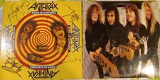 Anthrax autographed signed for sale  Dallas