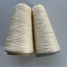 Lote de 2 fios de seda 2/60 ColourMart Greggio Natural e Filati Buratti Greggio comprar usado  Enviando para Brazil
