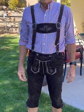 Authentic lederhosen mens for sale  Reno