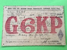 British qsl radio for sale  BEXHILL-ON-SEA