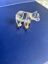 Swarovski crystal bear for sale  LEATHERHEAD