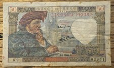 Billet francs jacques d'occasion  Paris XVII
