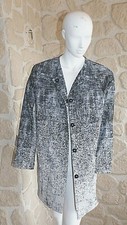 Manteau écru marine d'occasion  Courville-sur-Eure
