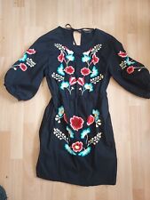 topshop embroidered dress for sale  LONDON