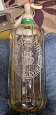 Soda syphon engraved for sale  RUSHDEN