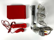 Zestaw konsoli Nintendo Wii Red RVL-001 PRZETESTOWANY PAL I AUTENTYCZNY, używany na sprzedaż  PL