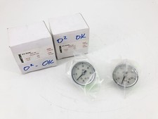 Usado, Lote de 2 novos manômetros Ametek P500 1/8" CBM 0-60psi comprar usado  Enviando para Brazil
