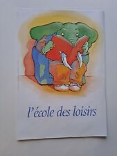 Affiche ecole loisirs d'occasion  Dol-de-Bretagne