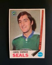 1969-70 OPC #82 - CAROL VADNAIS com SELO - SELOS - QUASE PERFEITO + - "SET BREAK" comprar usado  Enviando para Brazil