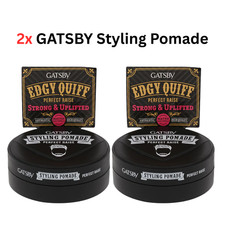 2xGATSBY Pomade Perfect Styling Raise Quality Forte Uplifted Hair Gel 75 g. comprar usado 2xGATSBY Pomade Perfect Styling Raise Quality Forte Uplifted Hair Gel 75 g. comprar usado  Enviando para Brazil