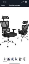 Black back support for sale  Bloomington