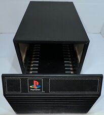 Gabinete de armazenamento de madeira oficial Sony Playstation PS1 15 jogos estojo gaveta comprar usado  Enviando para Brazil