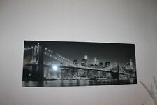 Glasbild schwarz weiß gebraucht kaufen  Treben