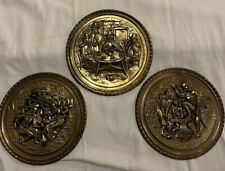 Vintage brass embossed for sale  Lancaster