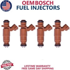 4x Injetores de Combustível Bosch OEM Compatível com 1998 1999 2000 2001 Kia Sephia 1.8L I4 comprar usado  Enviando para Brazil