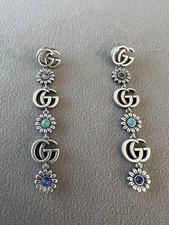 Gucci silver earrings for sale  LOUTH