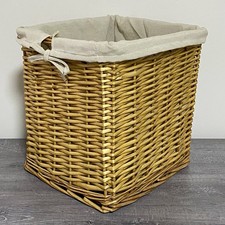 Square wicker basket for sale  ELY