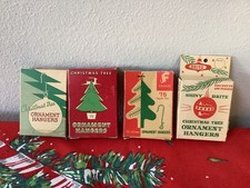 Vintage 4 Cabides de Gancho de Metal de Natal Brite Brilhante e outros! comprar usado  Enviando para Brazil