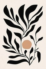 Plakat 40x60cm Kwietnik  Minimalistyczny , Wnętrza Styl Skandynawski, Boho na sprzedaż  PL