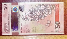 2021 Ulster Bank £50 * UNC * Belfast Irlanda polímero plástico --{ AA004567 }-- comprar usado  Enviando para Brazil
