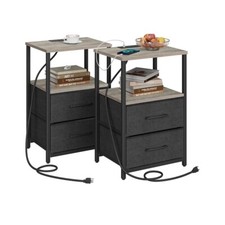 Modern greige nightstand for sale  Port Saint Lucie