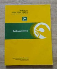 Ciągnik John Deere 1640 + 2040 + 2040S Instrukcja obsługi na sprzedaż  Wysyłka do Poland