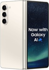 Samsung F946B Galaxy Z Fold5 5G DS 256GB Weiß Android-15 mit Panzerfolie & Case, usado comprar usado  Enviando para Brazil