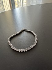 Bracciale tennis color usato  Roma