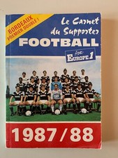 Carnet supporter football d'occasion  La Séguinière