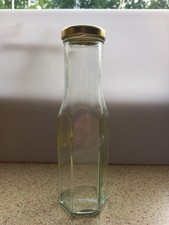 Hexagonal glass bottles for sale  BLACKBURN