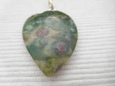Pendentif fuschite naturelle d'occasion  Carnoules