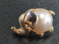 Vintage brosche elefant gebraucht kaufen  München